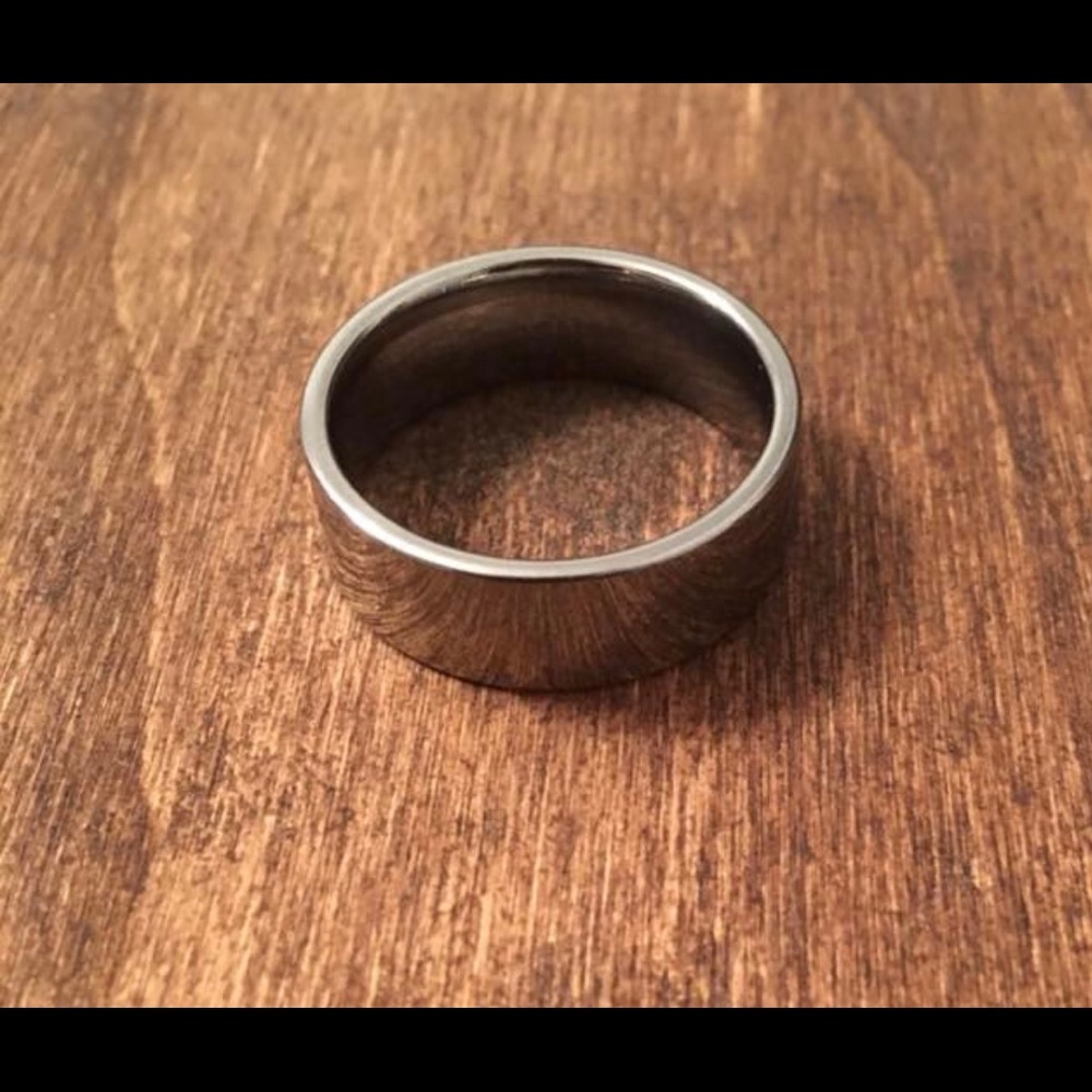 Wedding band Men's Tungsten size 11